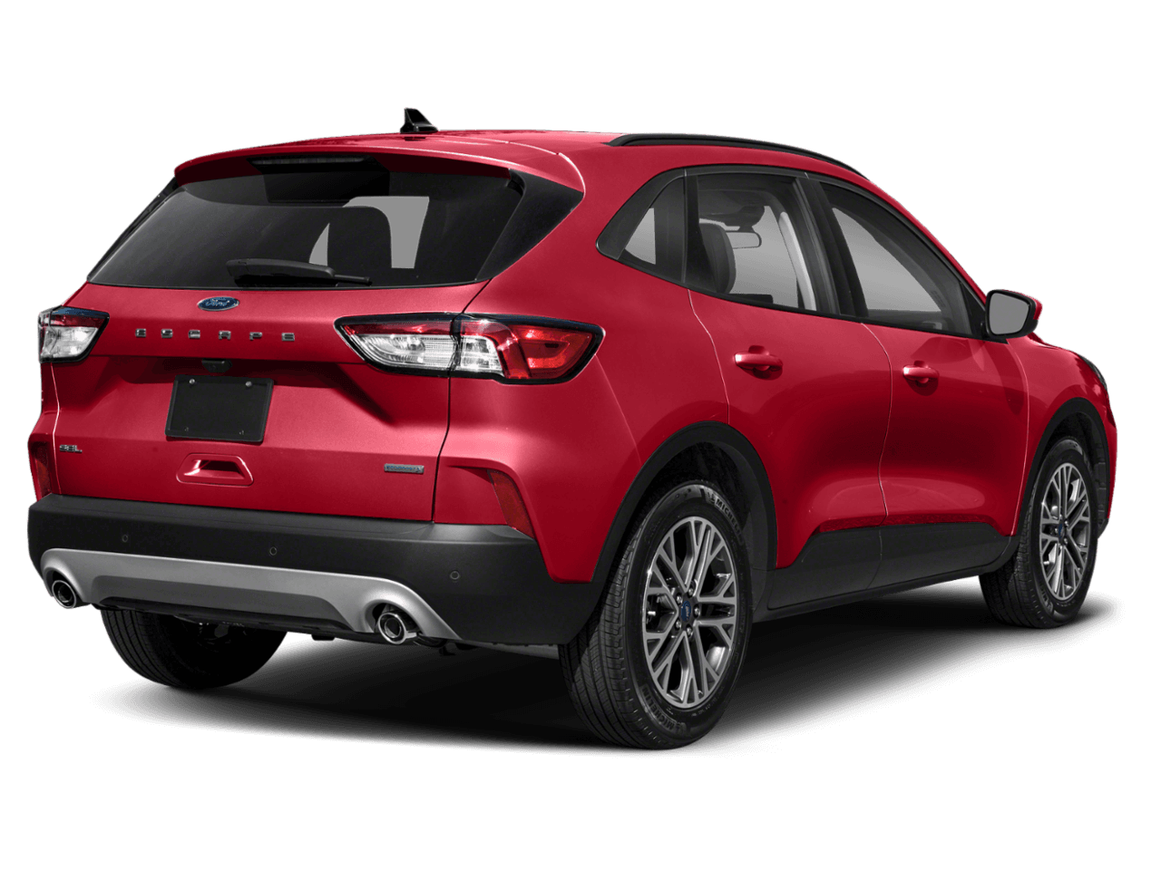 2020 Ford Escape SEL AWD - Rear 3/4, facing to the right