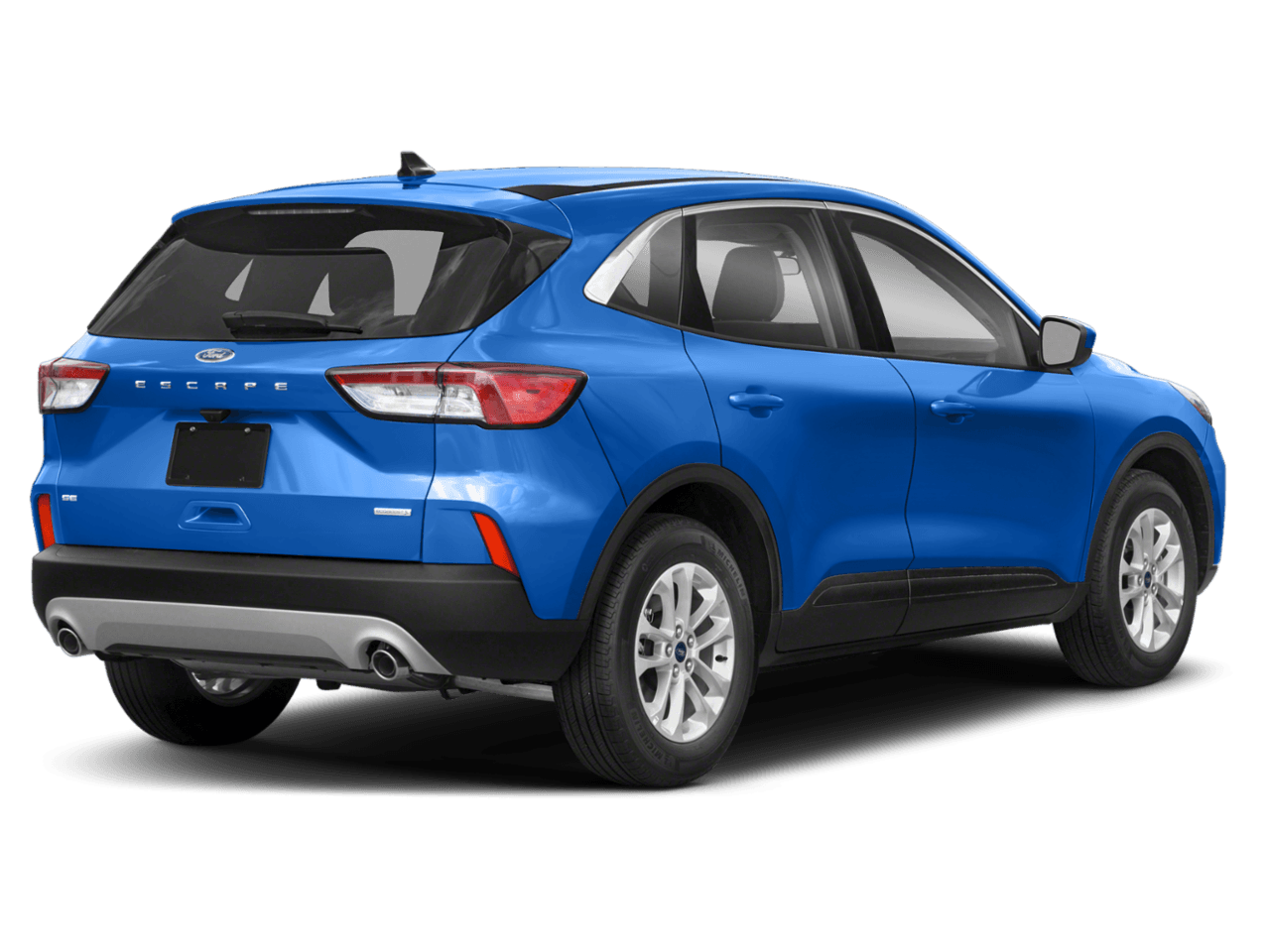 2020 Ford Escape SE Sport Hybrid FWD - Rear 3/4, facing to the right