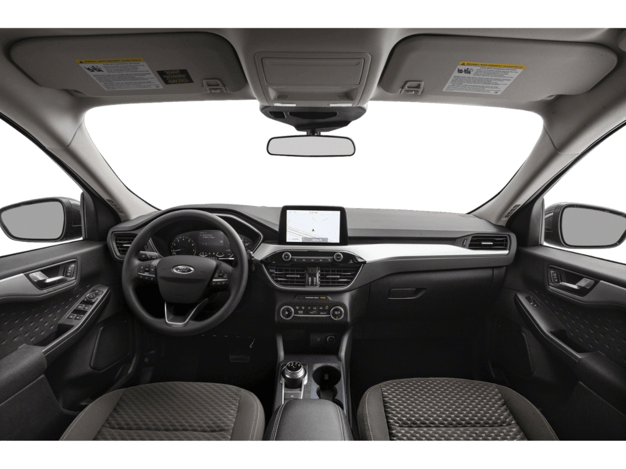 2020 Ford Escape SE Sport Hybrid AWD - Interior Full Dash Basic