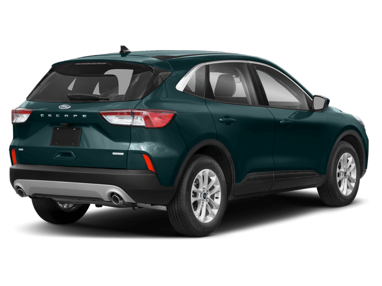 2020 Ford Escape SE Sport Hybrid AWD - Rear 3/4, facing to the right