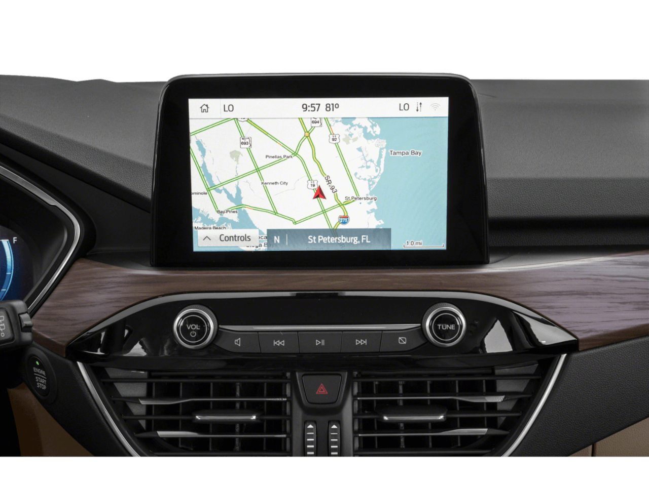 2020 Ford Escape Titanium Hybrid AWD - Interior Navigation System