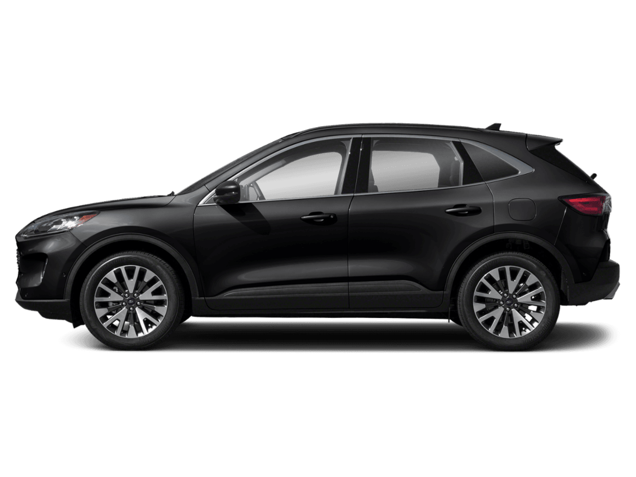 2020 Ford Escape Titanium Hybrid AWD - Profile, facing to the left