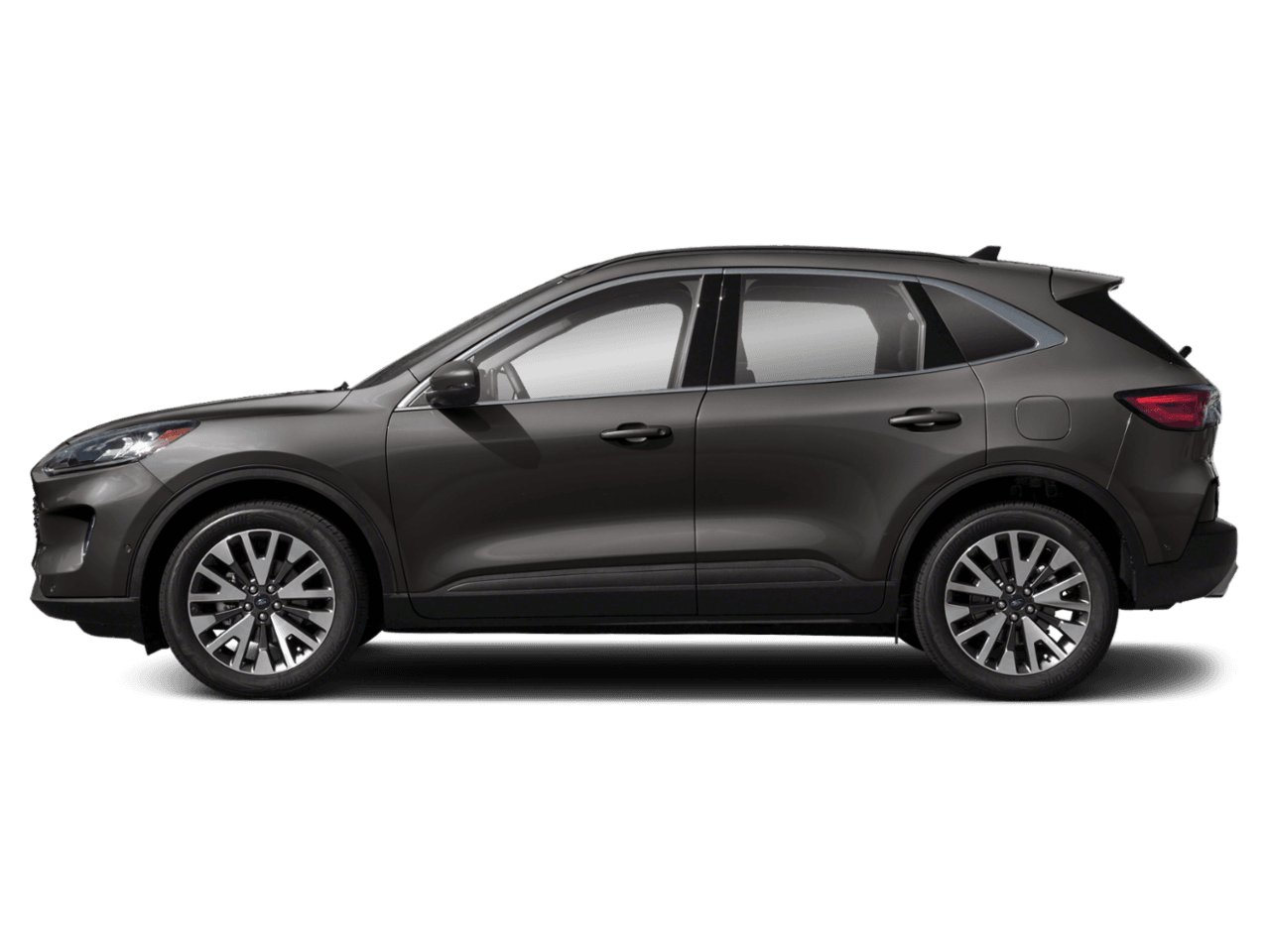 2020 Ford Escape Titanium Hybrid AWD - Profile, facing to the left