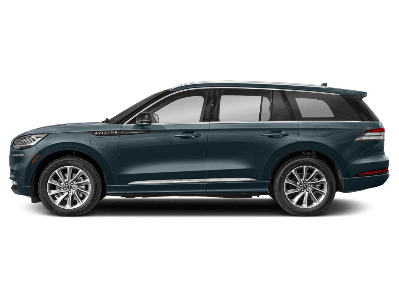 2020 Lincoln Aviator Grand Touring - Profile, facing to the left