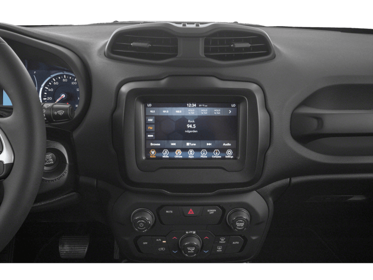 2020 Jeep Renegade Upland - Interior Stereo System