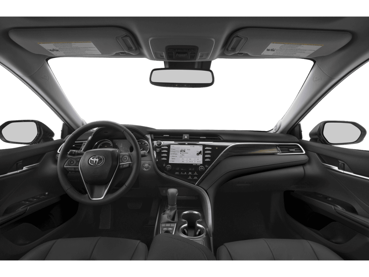 2020 Toyota Camry Hybrid LE - Interior Full Dash Basic