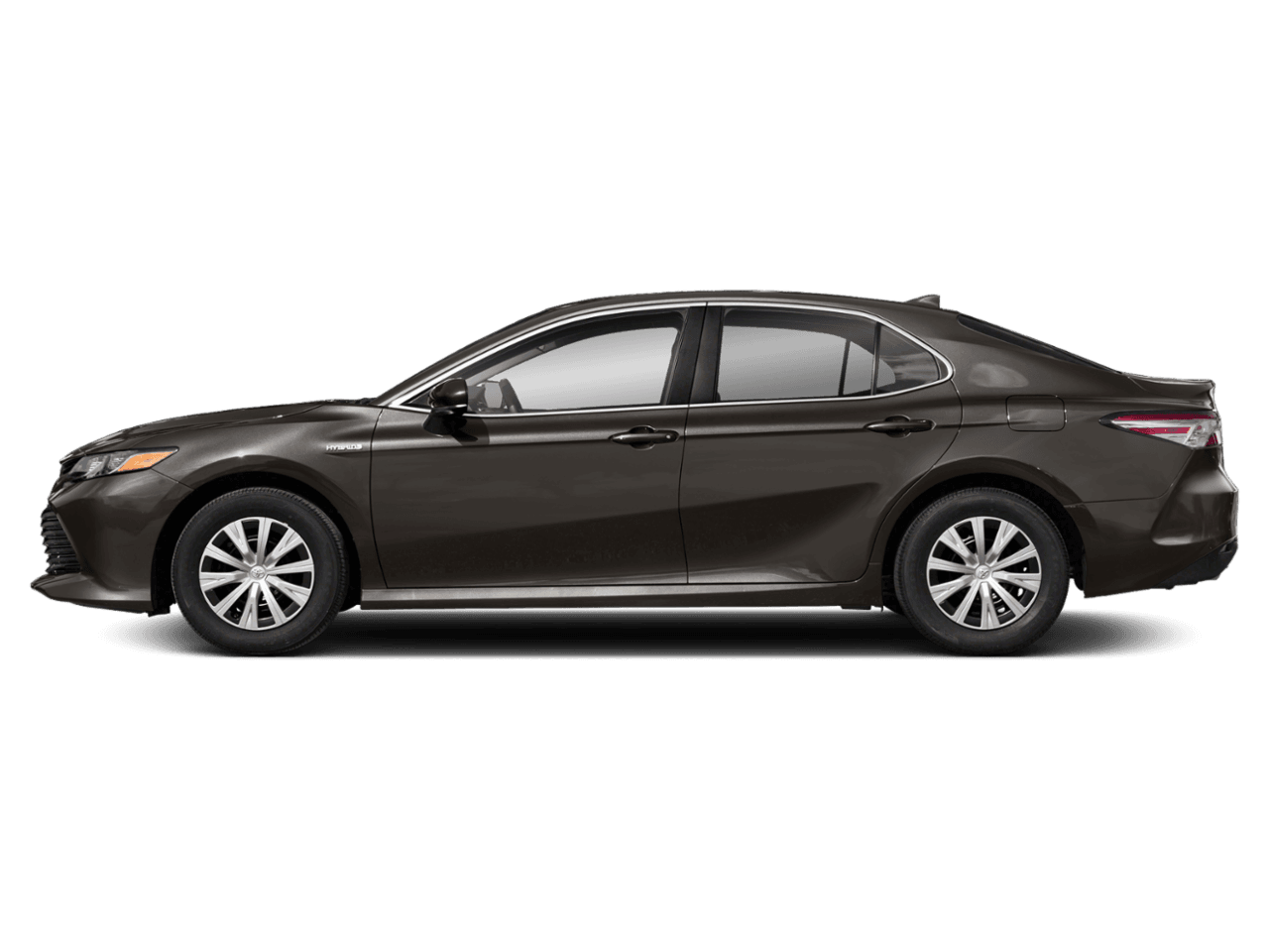 2020 Toyota Camry Hybrid LE - Profile, facing to the left