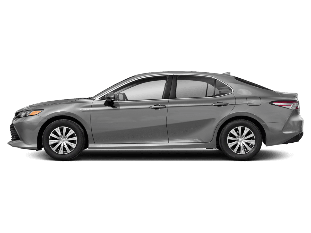 2020 Toyota Camry Hybrid LE - Profile, facing to the left