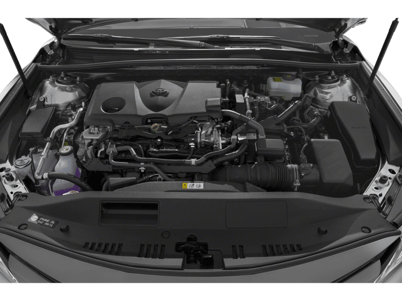 2020 Toyota Camry Hybrid SE - Interior Engine Shot Feature