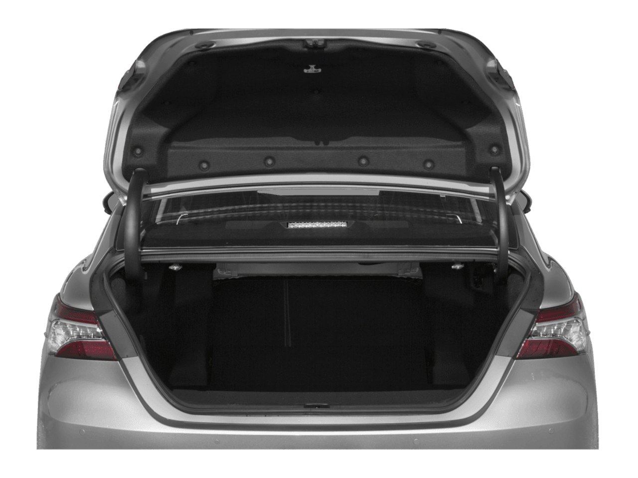 2020 Toyota Camry Hybrid SE - Interior Trunk with Hatch Open Feature