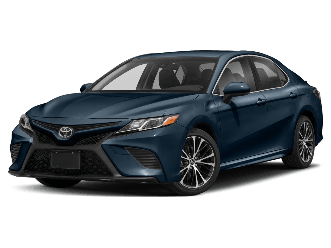 2020 Toyota Camry SE - Front 3/4, facing to the left