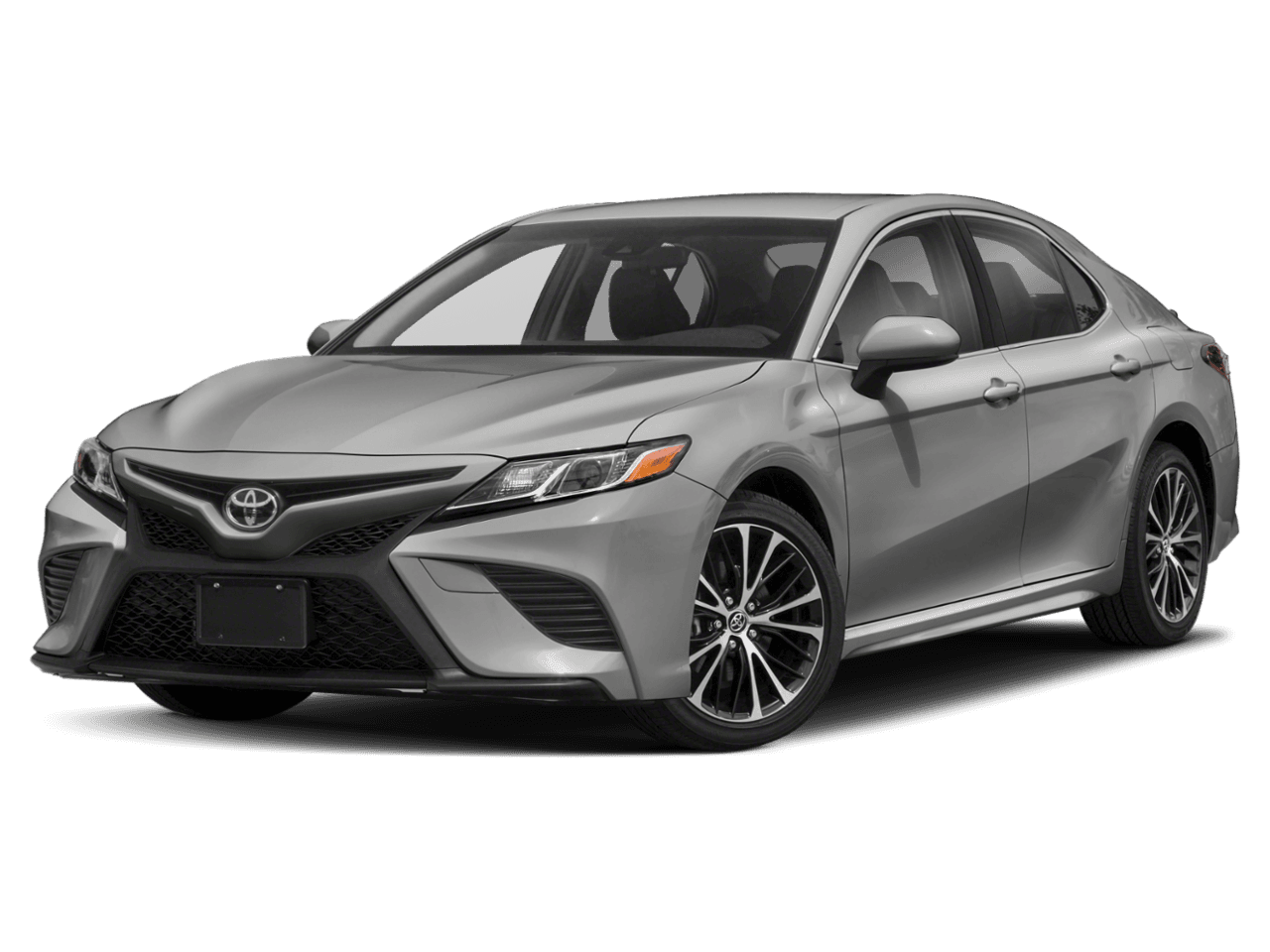 2020 Toyota Camry SE - Front 3/4, facing to the left