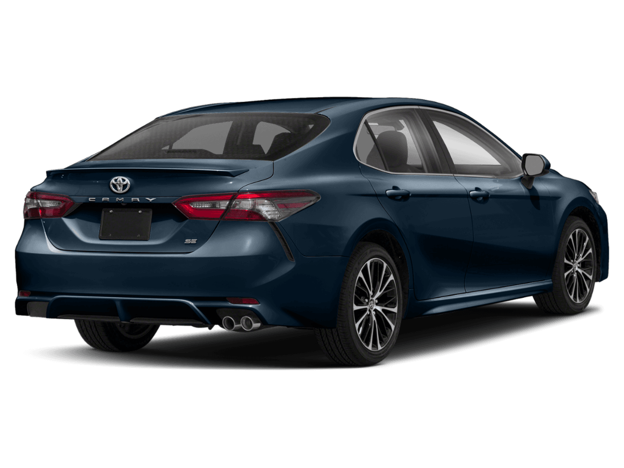 2020 Toyota Camry SE - Rear 3/4, facing to the right