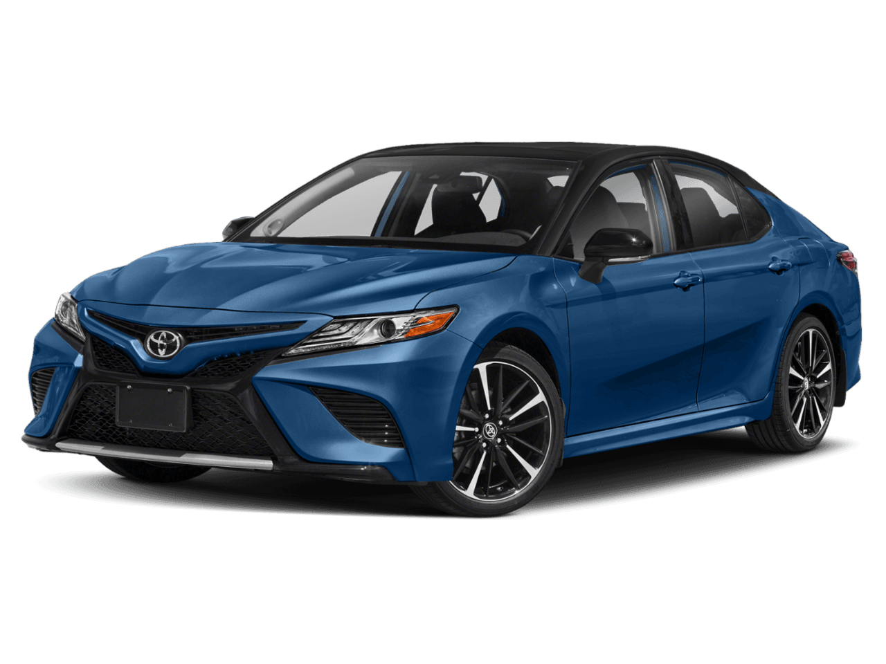 2020 Toyota Camry XSE - Front 3/4, facing to the left