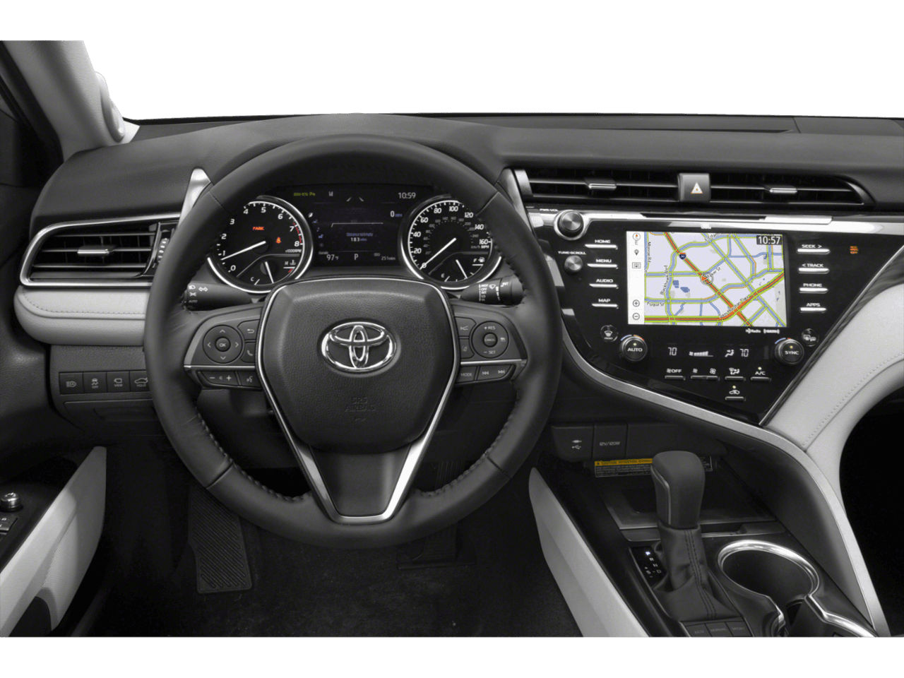 2020 Toyota Camry XLE V6 - Interior Drivers Dash