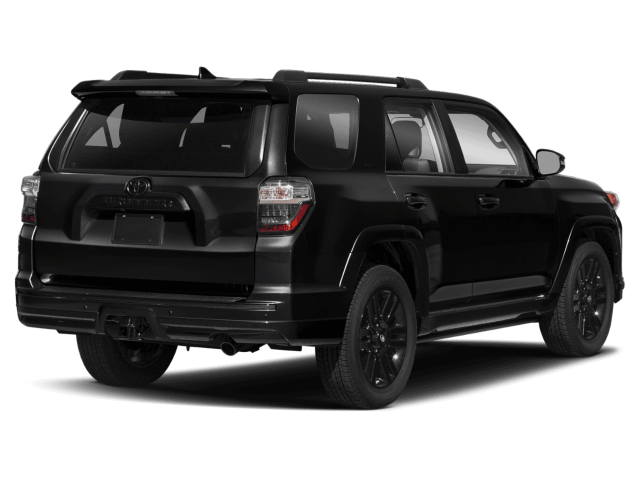 2020 Toyota 4Runner Nightshade - Rear 3/4, facing to the right