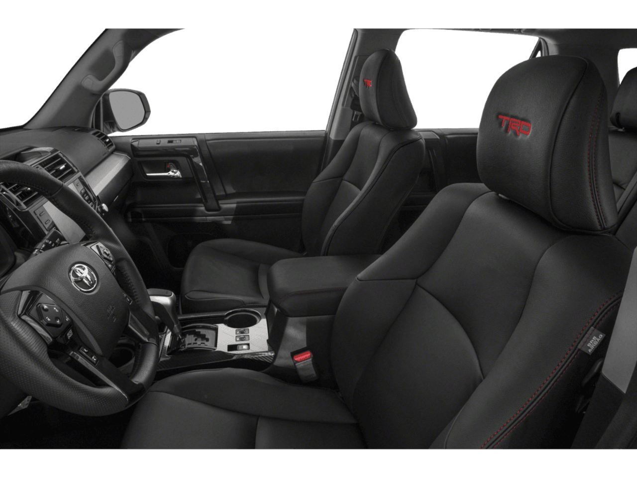 2020 Toyota 4Runner TRD Off Road - Interior Driver's Side with Door Open, Front Seat Feature