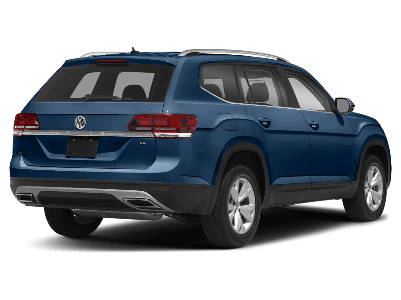 2020 Volkswagen Atlas 3.6L V6 SE - Rear 3/4, facing to the right