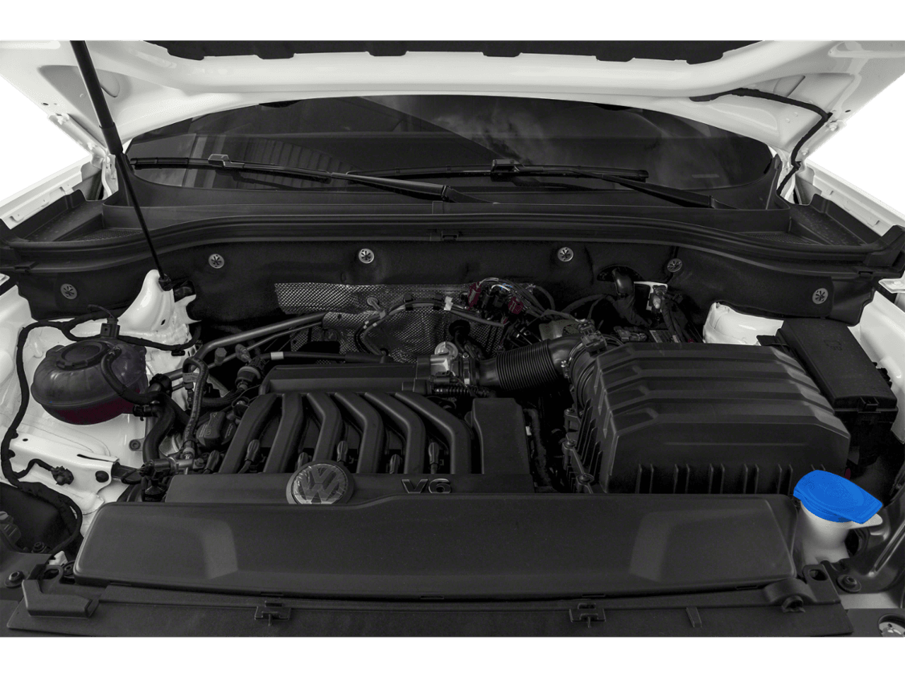 2020 Volkswagen Atlas 3.6L V6 SEL R-Line - Interior Engine Shot Feature