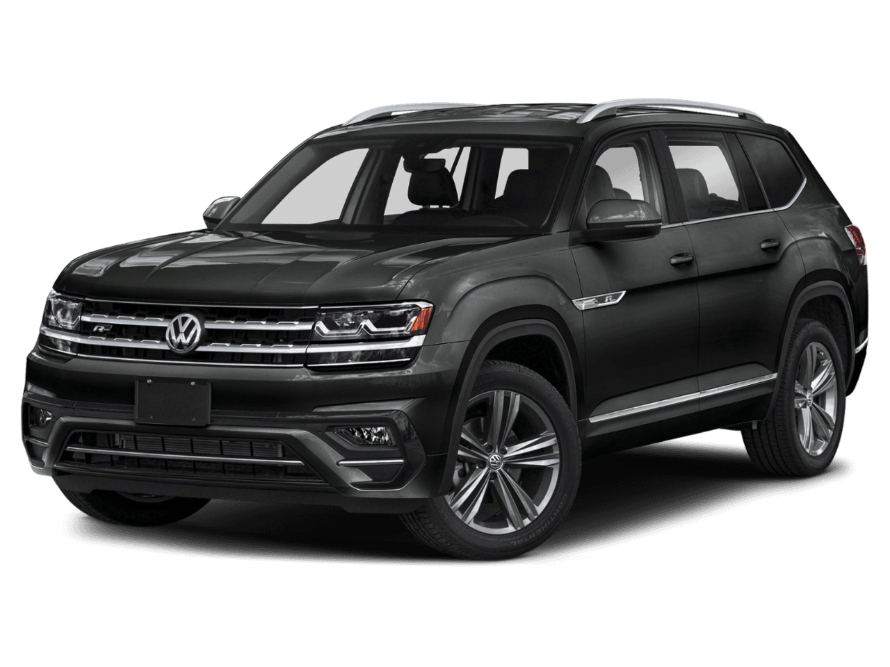 2020 Volkswagen Atlas 3.6L V6 SEL R-Line - Front 3/4, facing to the left