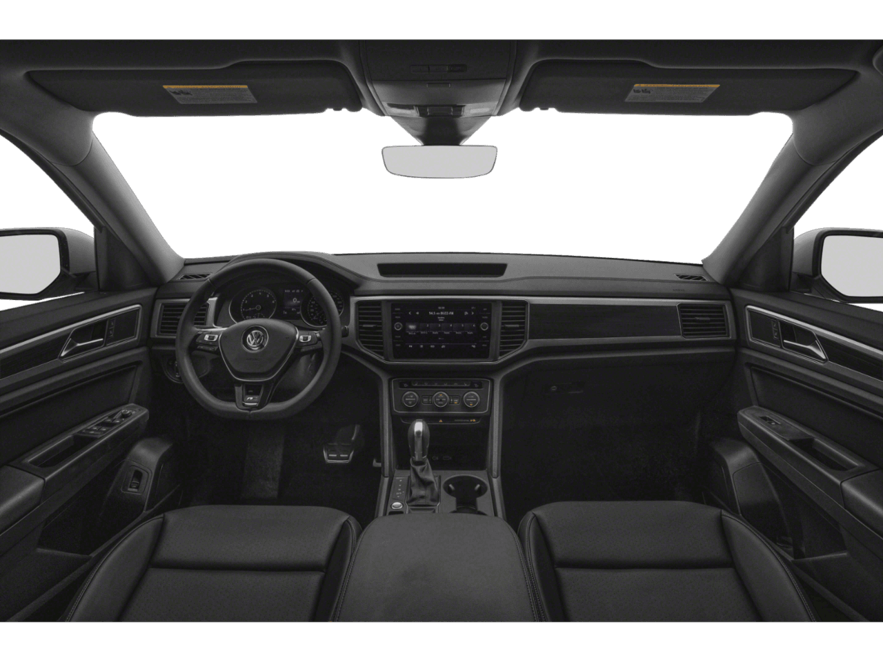 2020 Volkswagen Atlas 3.6L V6 SEL R-Line - Interior Full Dash Basic