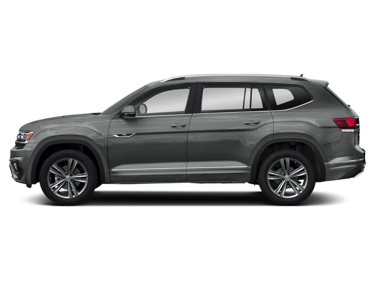 2020 Volkswagen Atlas 3.6L V6 SEL R-Line - Profile, facing to the left