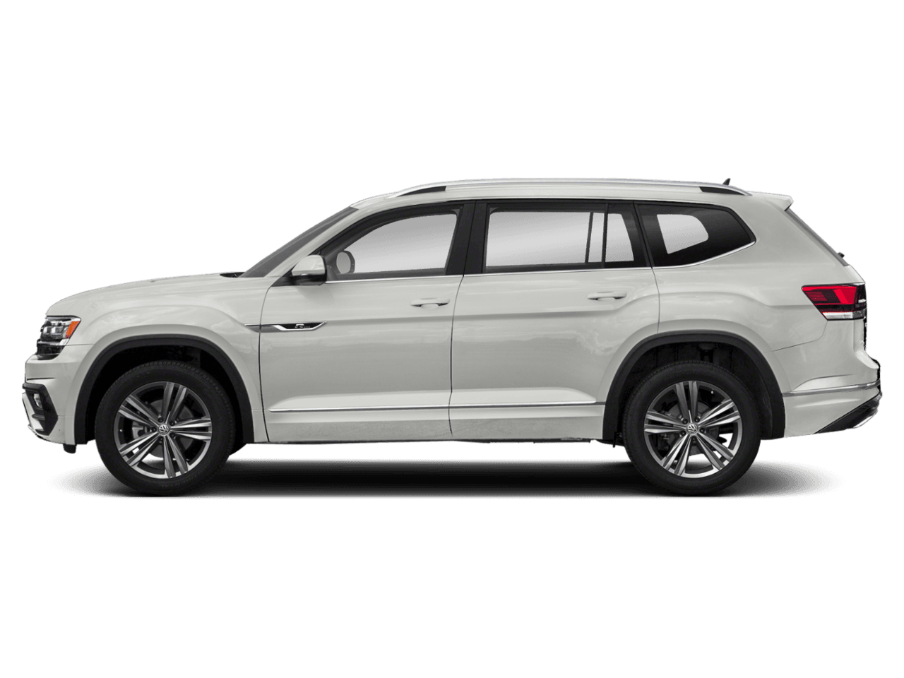 2020 Volkswagen Atlas 3.6L V6 SEL R-Line - Profile, facing to the left