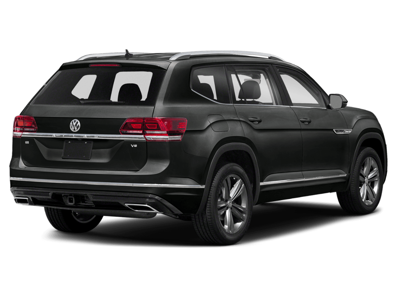 2020 Volkswagen Atlas 3.6L V6 SEL R-Line - Rear 3/4, facing to the right