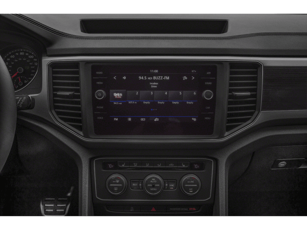 2020 Volkswagen Atlas 3.6L V6 SEL R-Line - Interior Stereo System