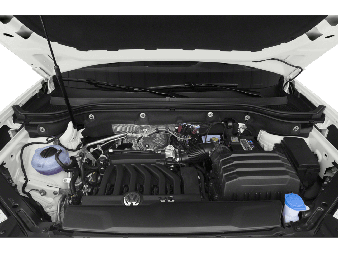 2020 Volkswagen Atlas 3.6L V6 SE w/Technology - Interior Engine Shot Feature
