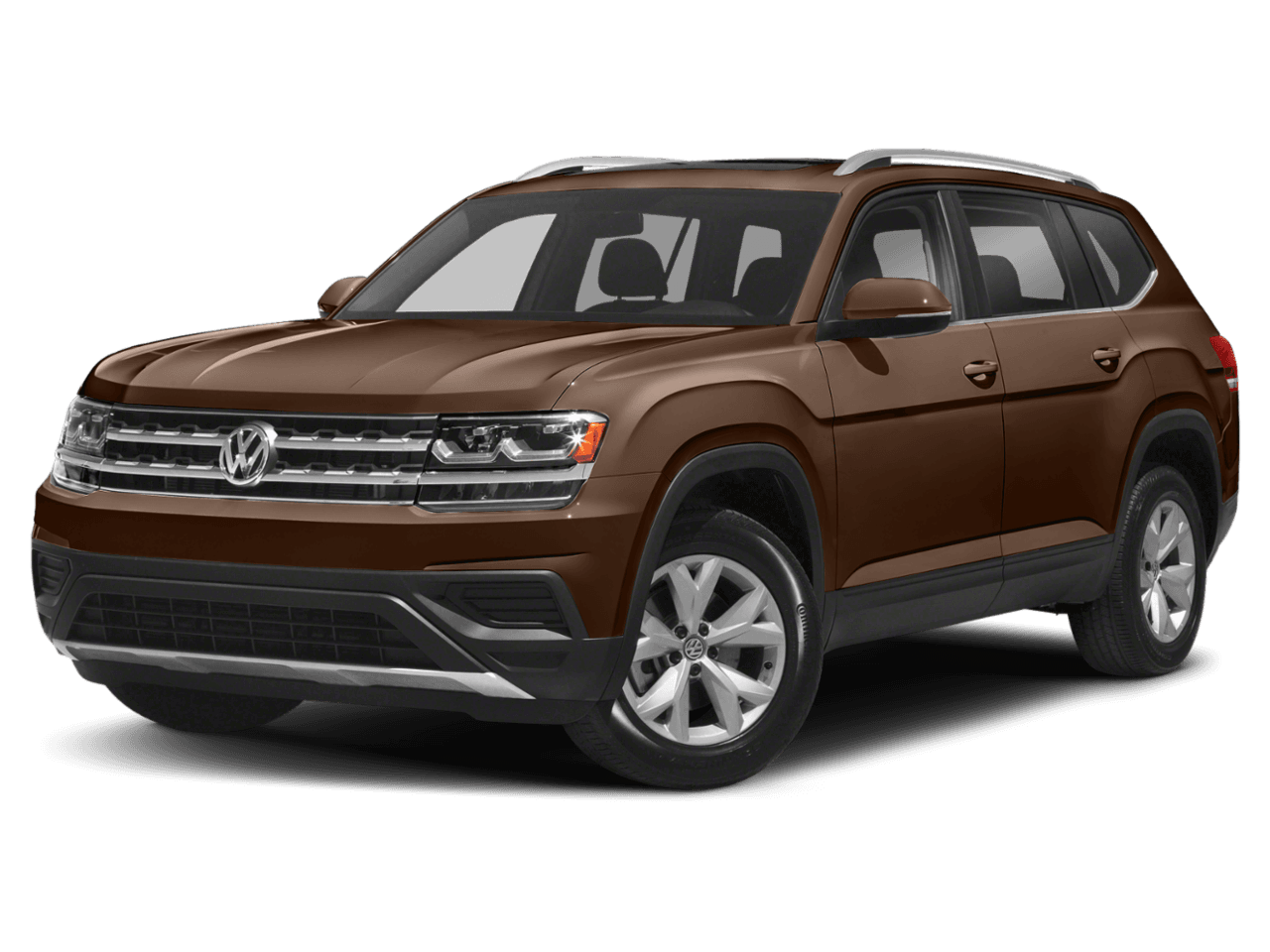 2020 Volkswagen Atlas 3.6L V6 SEL Premium - Front 3/4, facing to the left