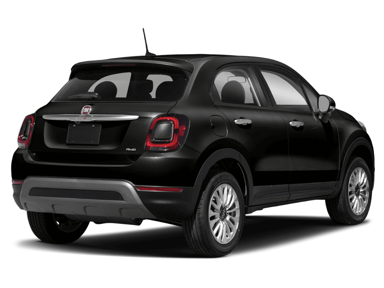2020 FIAT 500X Pop - Rear 3/4, facing to the right