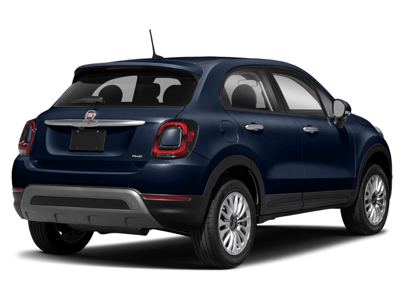 2020 FIAT 500X Pop - Rear 3/4, facing to the right