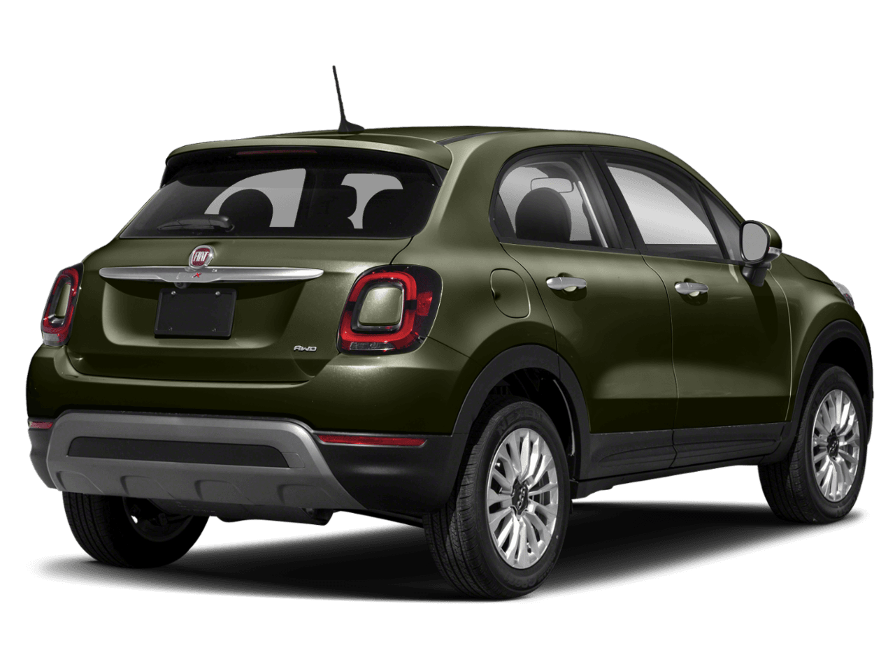 2020 FIAT 500X Pop - Rear 3/4, facing to the right