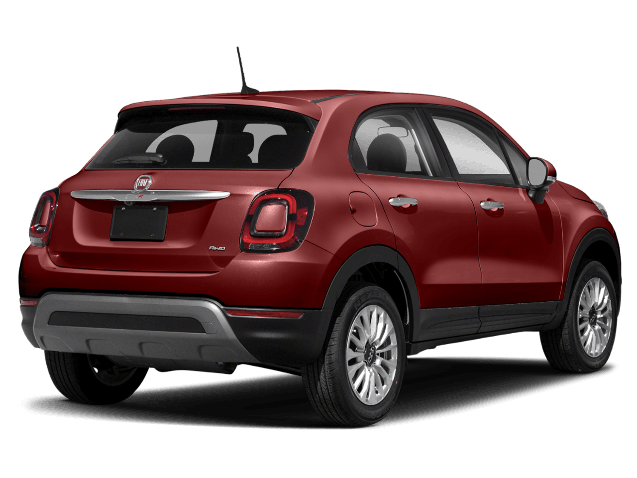 2020 FIAT 500X Pop - Rear 3/4, facing to the right