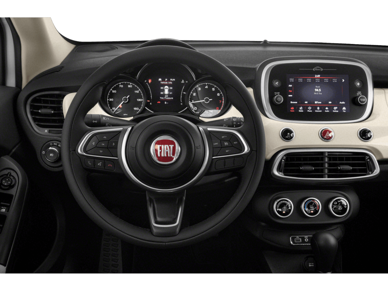 2020 FIAT 500X Trekking - Interior Drivers Dash