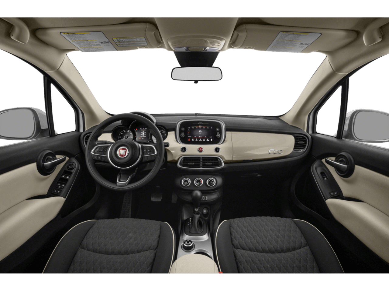 2020 FIAT 500X Trekking Plus - Interior Full Dash Basic