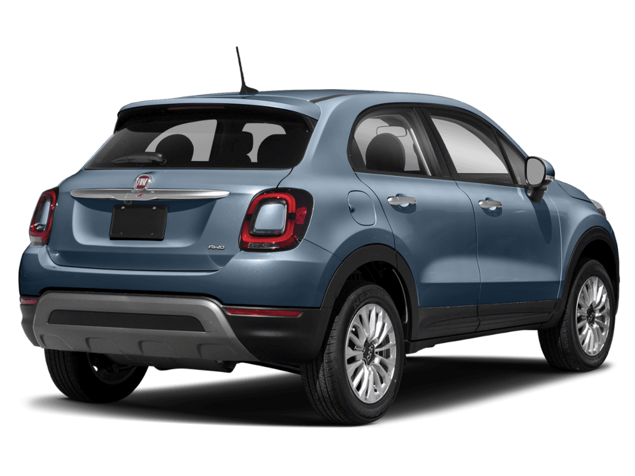 2020 FIAT 500X Trekking Plus - Rear 3/4, facing to the right