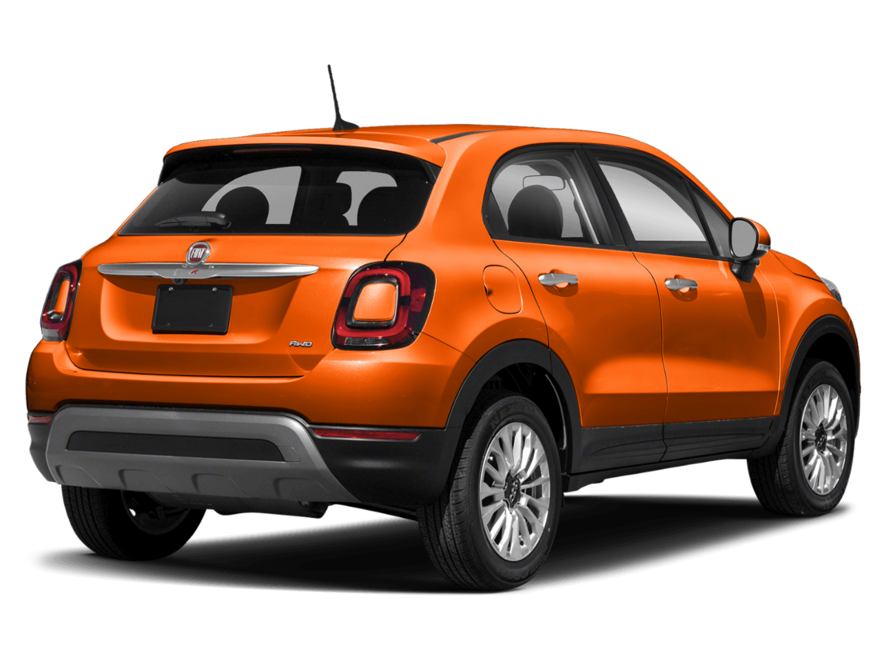2020 FIAT 500X Trekking Plus - Rear 3/4, facing to the right