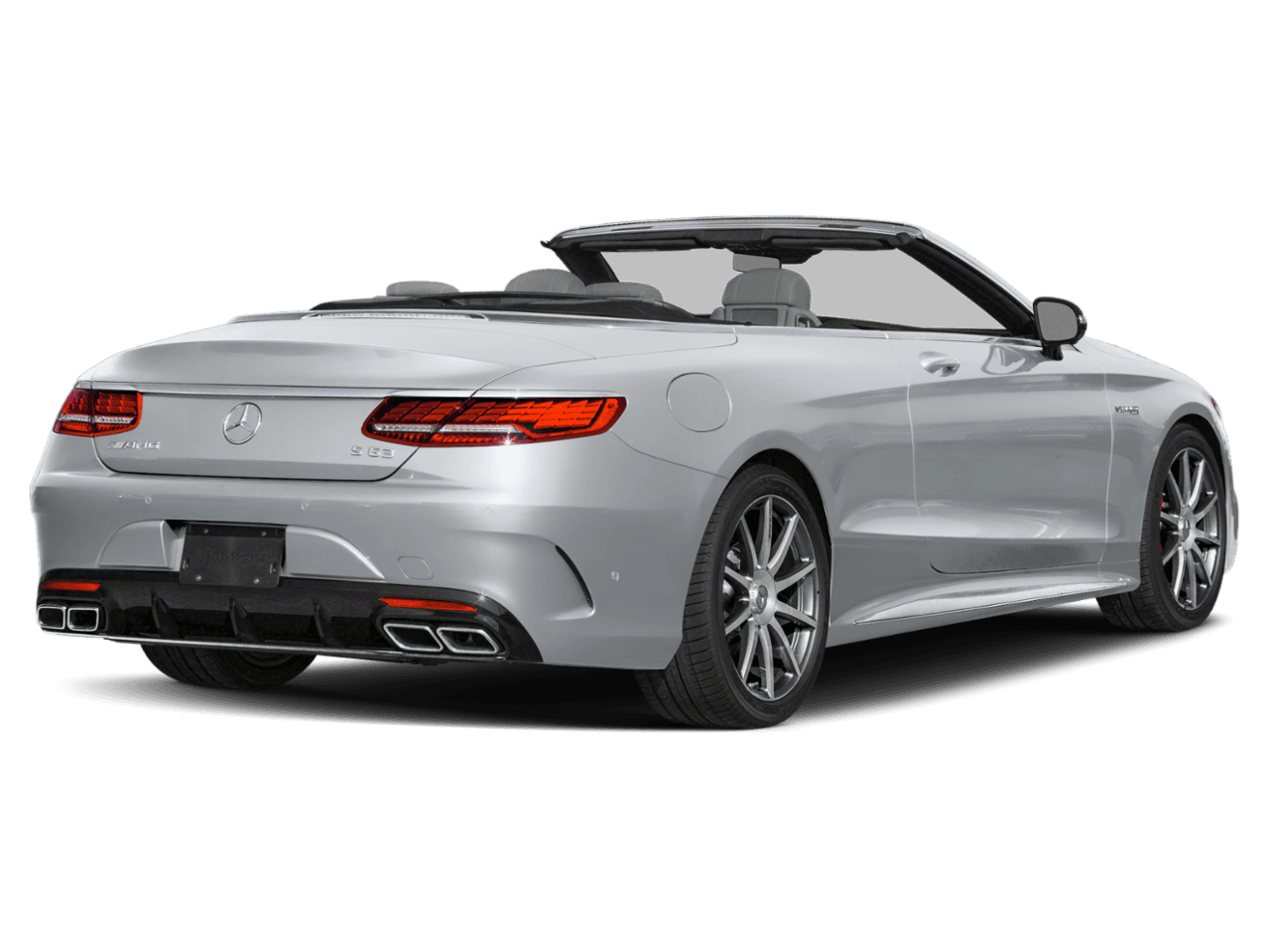 2020 Mercedes-Benz S-Class AMG S 63 - Rear 3/4, facing to the right