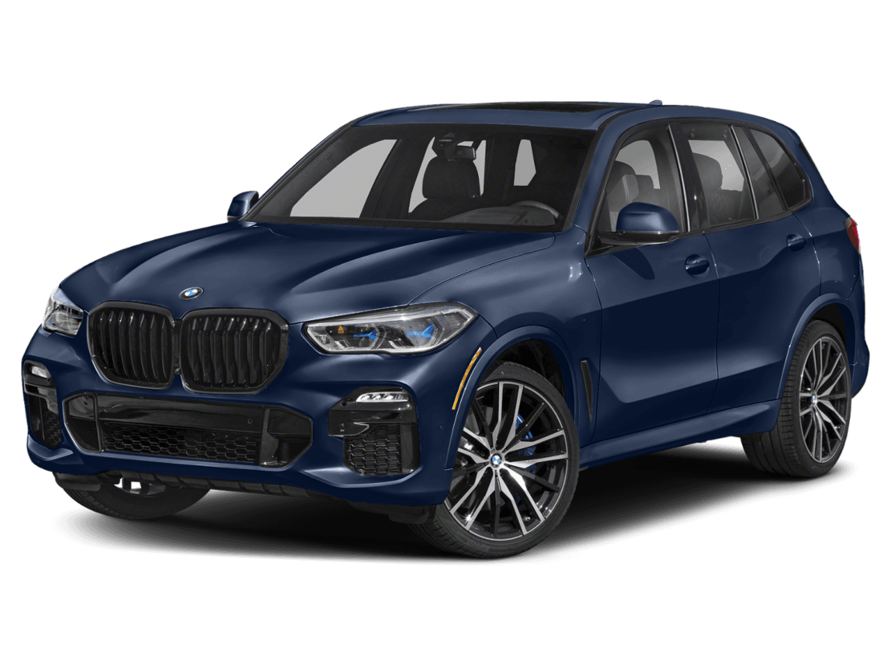 2020 BMW X5 M50i - Front 3/4, facing to the left