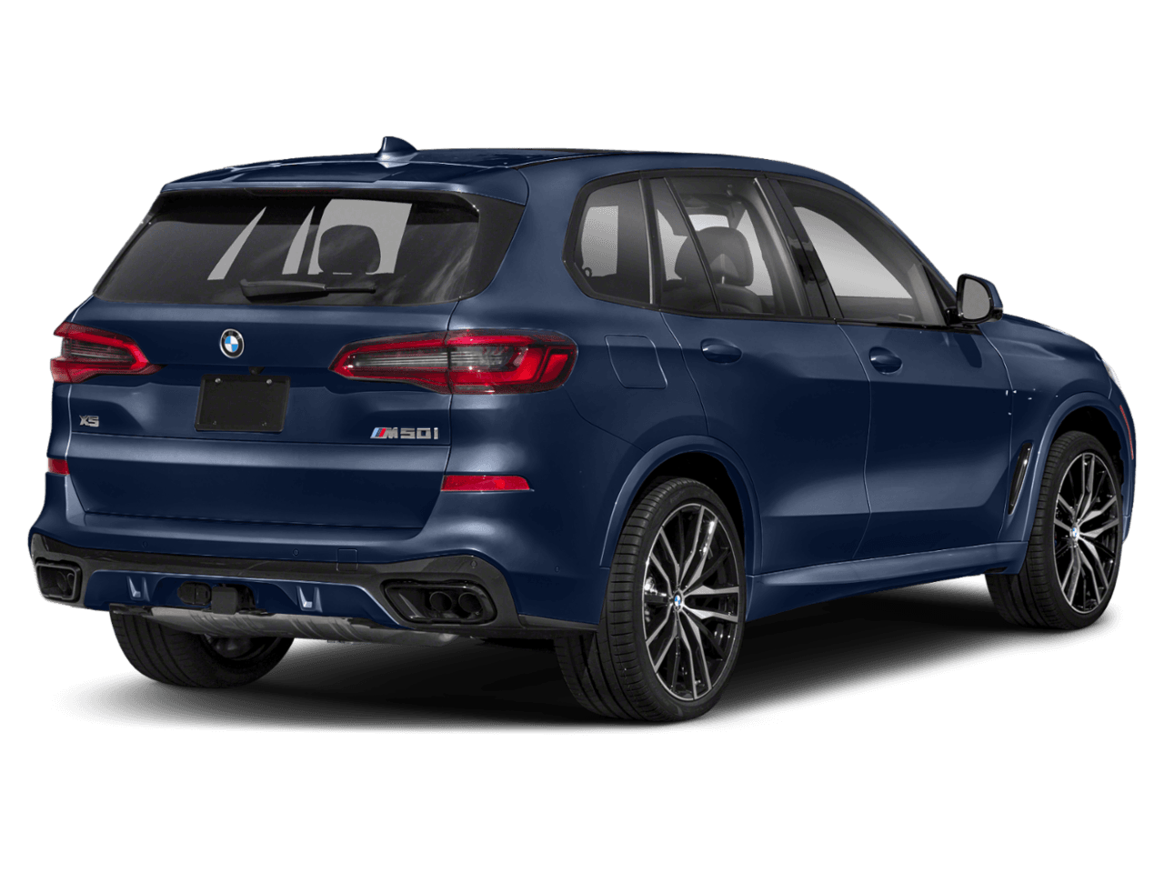 2020 BMW X5 M50i - Rear 3/4, facing to the right