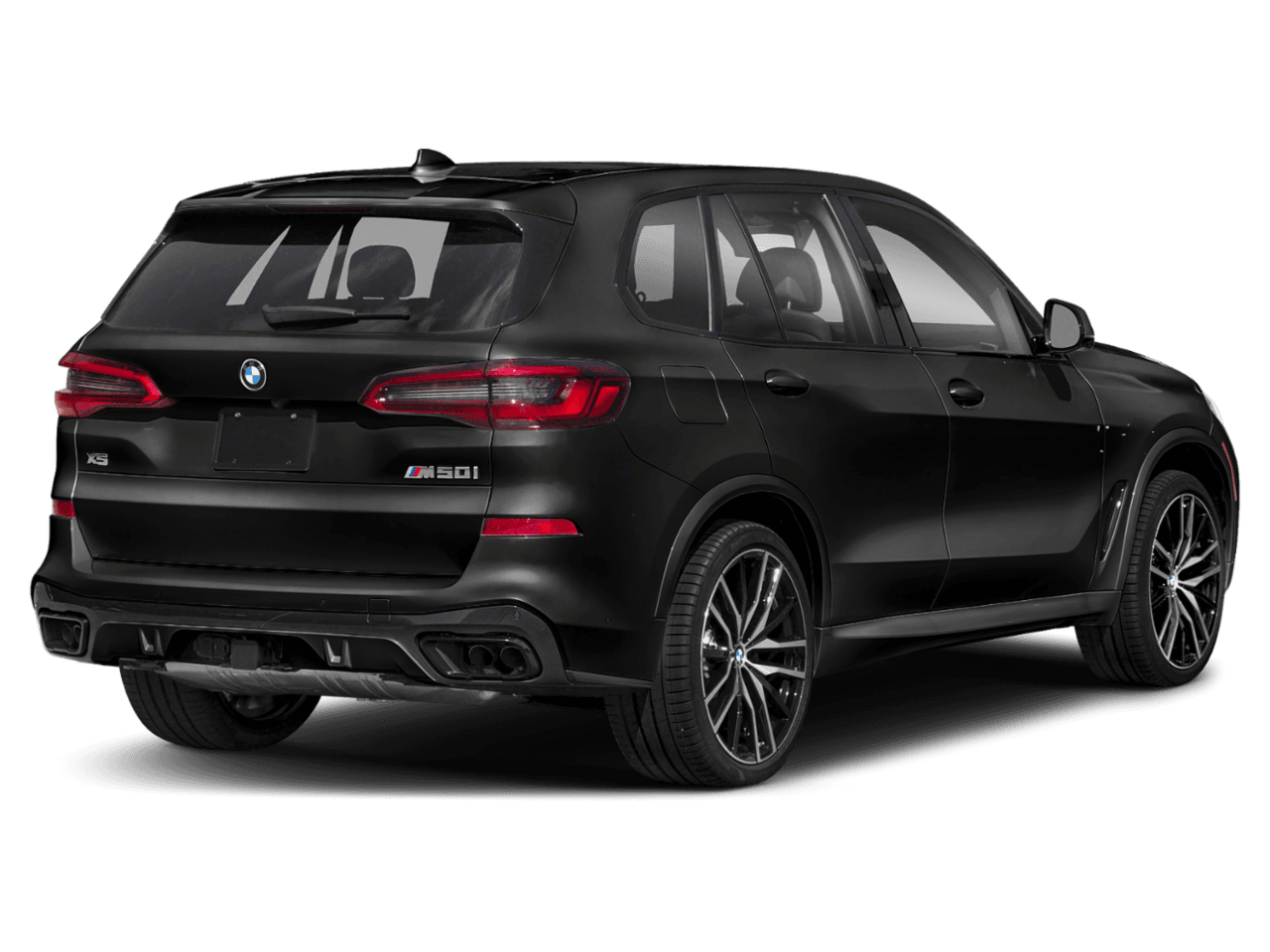 2020 BMW X5 M50i - Rear 3/4, facing to the right
