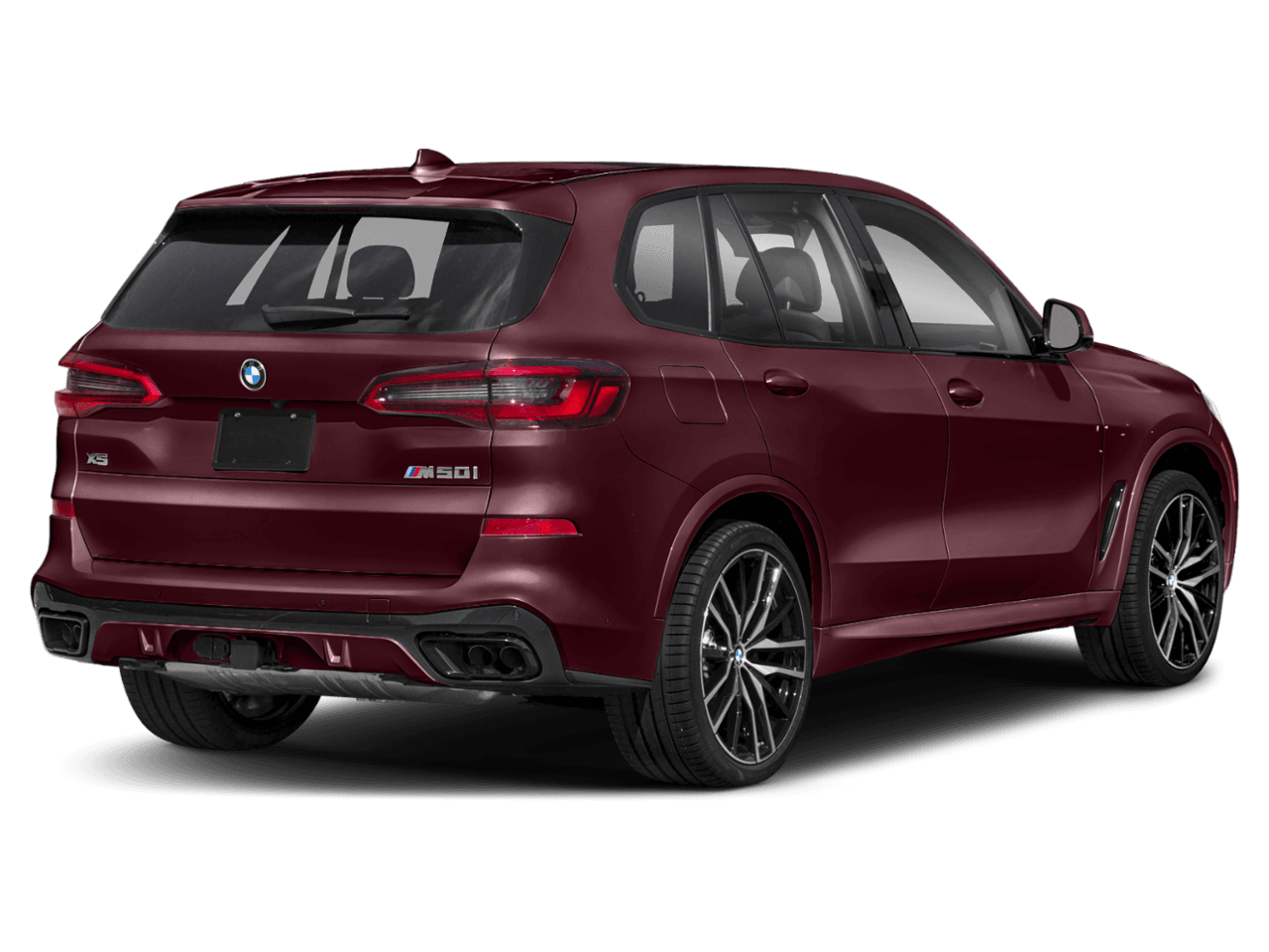 2020 BMW X5 M50i - Rear 3/4, facing to the right