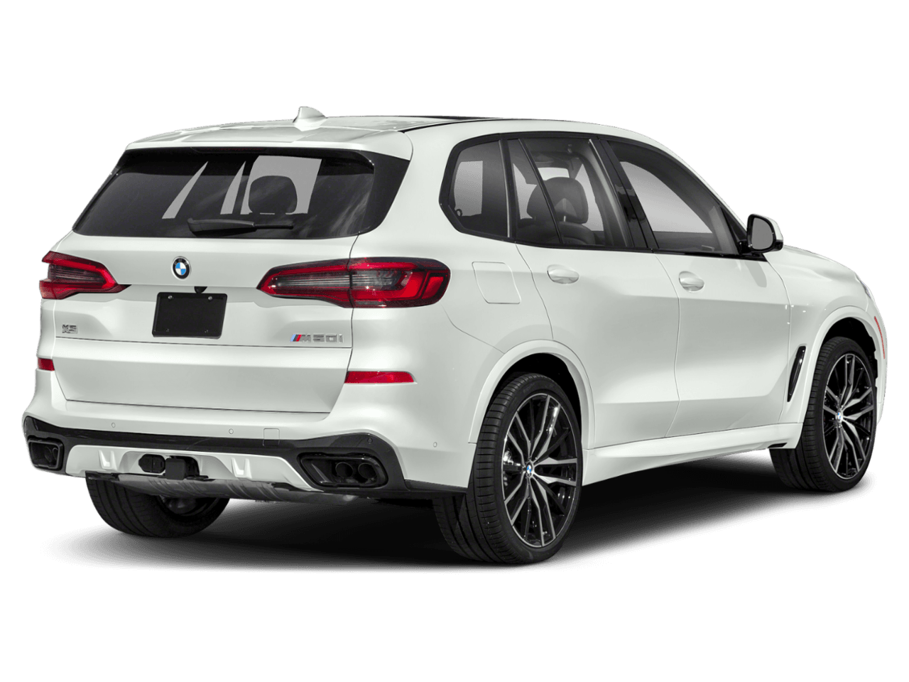 2020 BMW X5 M50i - Rear 3/4, facing to the right