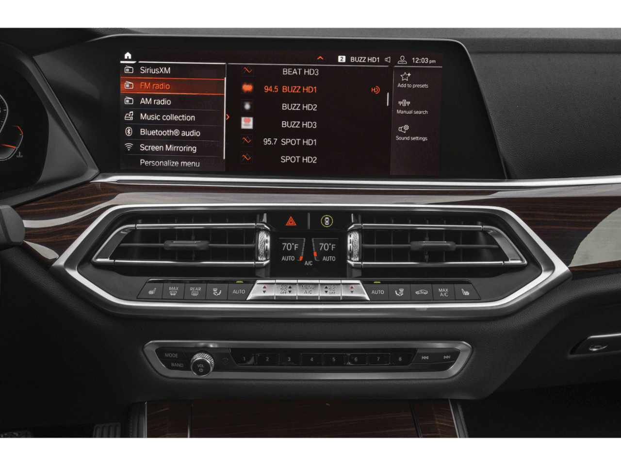 2020 BMW X5 sDrive40i - Interior Stereo System
