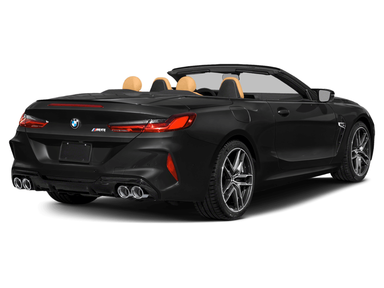 2020 BMW M8  - Rear 3/4, facing to the right