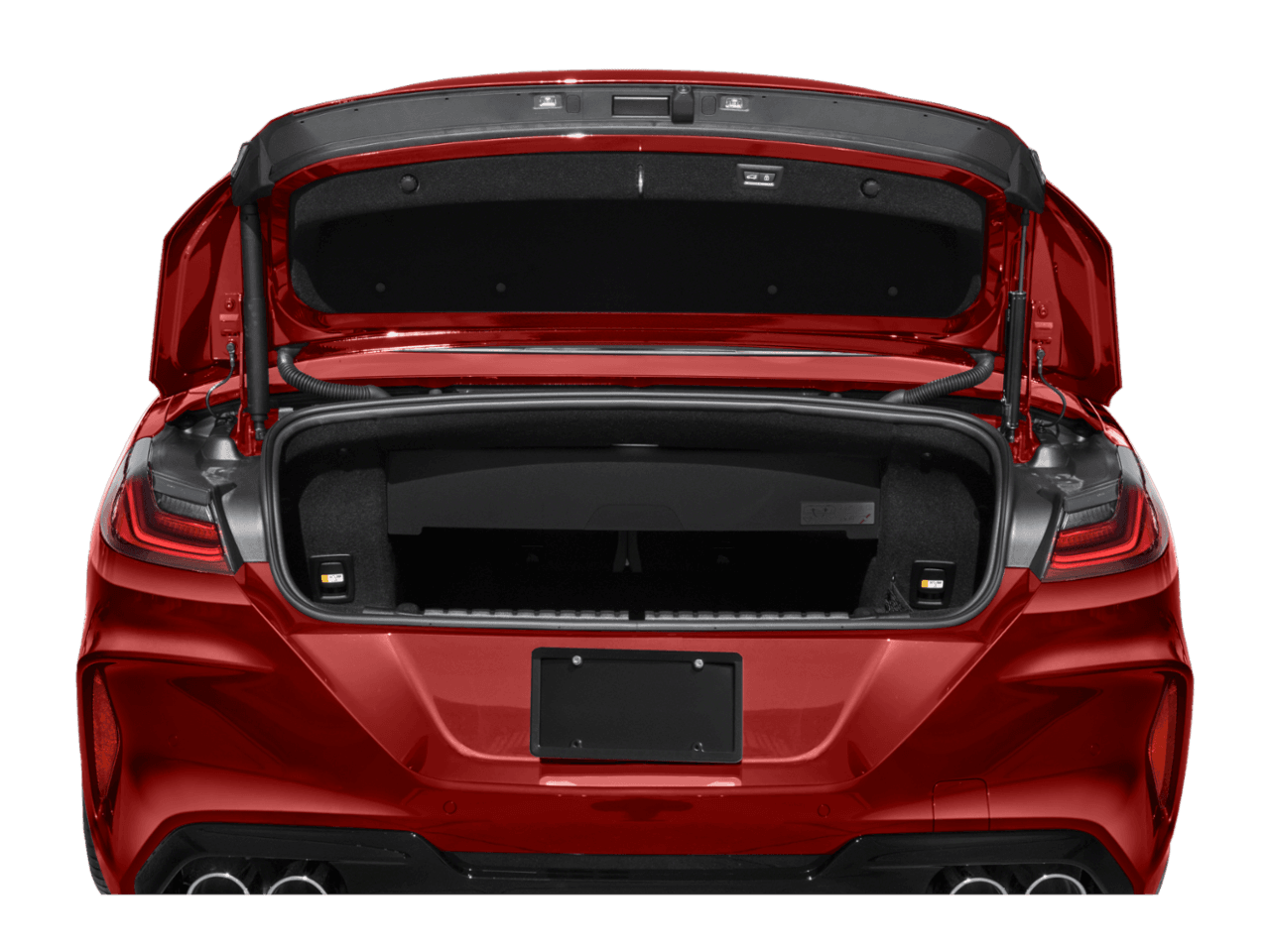2020 BMW M8  - Interior Trunk with Hatch Open Feature