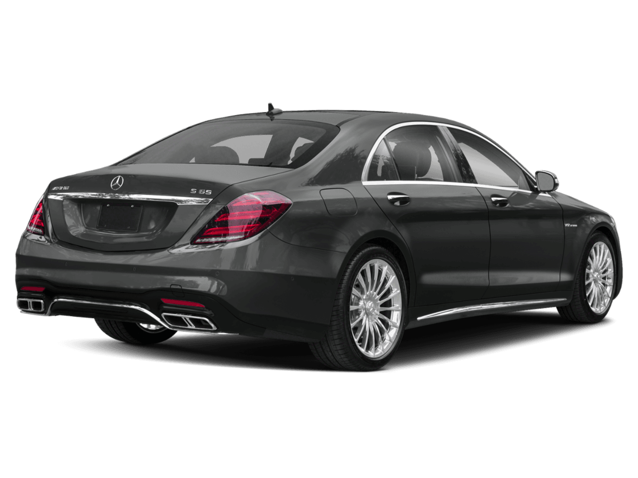 2020 Mercedes-Benz S-Class AMG S 65 - Rear 3/4, facing to the right