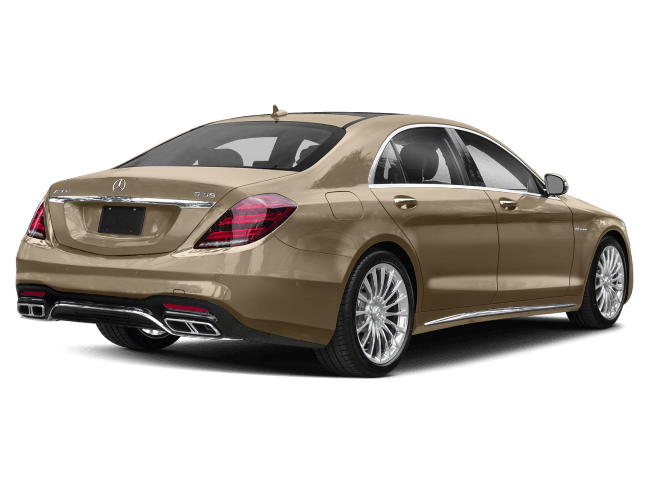 2020 Mercedes-Benz S-Class AMG S 65 - Rear 3/4, facing to the right